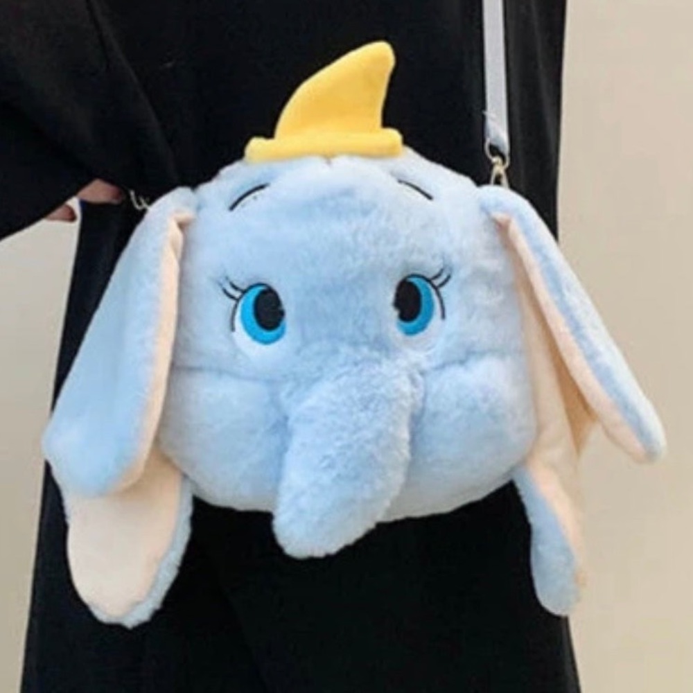 Disney Dumbo Plush Purse Crossbody Bag Cute Animal Disneyworld Magic kingdom